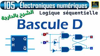 105 Logique séquentielle Bascule D [upl. by Holli]