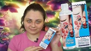 Пилингтонер с фруктовыми кислотами Elizavecca Face Care HellPore Clean Up Aha Fruit Toner [upl. by Eliason]