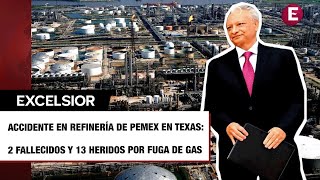 Pemex confirma 2 muertos y 13 hospitalizados por fuga de gas en Deer Park [upl. by Einaffit]