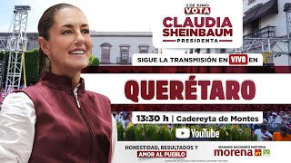 Presentación de la Estrategia República de y para las mujeres en Cadereyta de Montes Querétaro [upl. by Draneb]