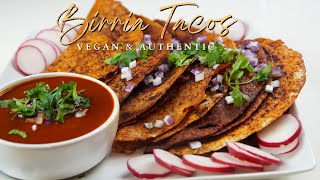 quotVegan Birria Tacos with Consommé  Oyster Mushroom  Recipequot [upl. by Cavuoto]