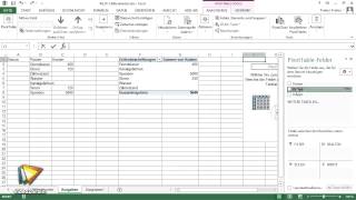 ExcelWorkshop Kassenbuch Tutorial PivotTabelle anlegen video2braincom [upl. by Talley866]