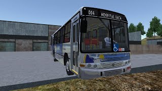 proton bus linha 004  Hospital Jaca x terminal oeste via cidade sul [upl. by Aindrea]