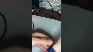 Attaching Apple Watch Sport loop [upl. by Ainod189]