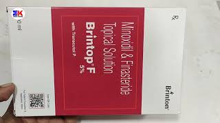 Brintop F 5 Solution  Minoxidil and Finasteride Topical Solution  Brintop F Solution Uses [upl. by Jemma398]