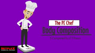 PE Chef Body Composition 5 Components of Fitness Explainer [upl. by Bessy97]