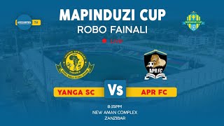 LIVE YANGA SC  13  APR FC MAPINDUZI CUP 2024  WANANCHI WATUPWA NJE MAPINDUZI [upl. by Akeber]