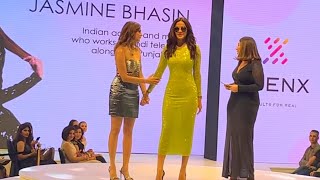 Jasmin Bhasin ramp walk in Delhi [upl. by Drahsir]