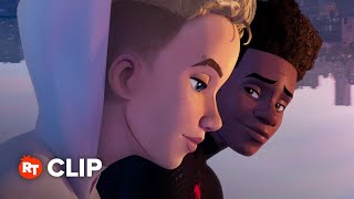 SpiderMan Across the SpiderVerse Exclusive Movie Clip  Hanging with Gwen 2023 [upl. by Nnairrehs322]