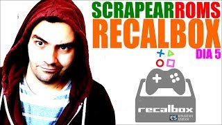 SCRAPEAR ROMS RECALBOX  SEMANA RECALBOX DIA 5  LABORATORIO RASPBERRY PI TUTORIAL [upl. by Saeger629]