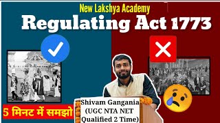 Regulating act of 1773  pits india act 1784  all charter actsModern history By Shivam Gangania [upl. by Vinson]