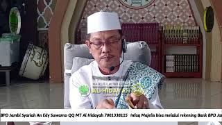 Pengajian Rutin Ahad 17 November 2024 di Pendopo Majelis Ilmi Wa Dzikri Al Hidayah Kota Jambi [upl. by Persons322]