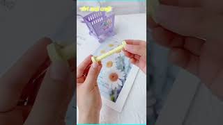 Diy making cute mini shopping cart papercraft [upl. by Gamaliel20]