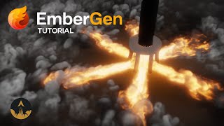 EmberGen Tutorial Starship Launch RealTime VFX Simulation  RedefineFX [upl. by Tillford]