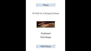 We Wish You A Swinging Christmas int piano [upl. by Ailad]