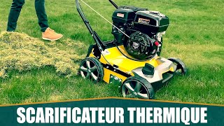 LE MEILLEUR SCARIFICATEUR THERMIQUE – Texas Pro Cut 400TG [upl. by Devine]