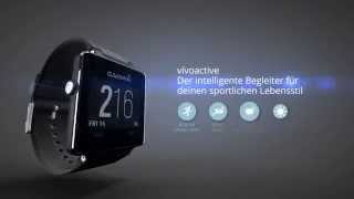 Garmin vívoactive  features and benefits Deutsch [upl. by Rubia692]