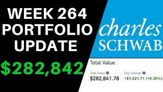 The Dividend Growth Portfolio Just Hit All Time Highs This Week  The Road To 3000 Shares Of SCHD [upl. by Inoy]