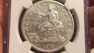 Numismatic Silver Trade Dollar [upl. by Morentz]