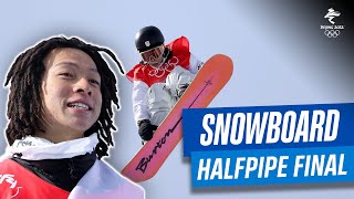 Hirano Ayumu wins halfpipe gold at Beijing2022 🏂 [upl. by Granese]