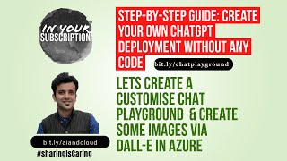 Just 3 Steps  Create Your Own ChatGPT Deployment without any code [upl. by Theresina]