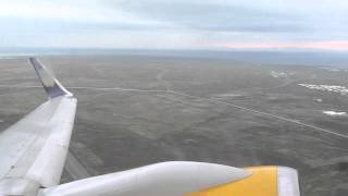 Icelandair 757200 Crosswind Takeoff at Keflavik BIKF [upl. by Feinberg]