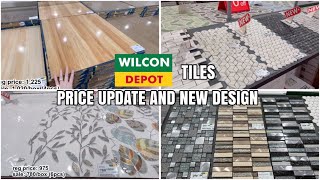 WILCON DEPOT TILES PRICELIST 2022 New Tiles Design 60x60cm 30x30cm and more  PH  Mae W [upl. by Woodson]