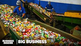 Why The US Loses 800M A Year In Unrecycled Aluminum Cans  Big Business  Business Insider [upl. by Gretchen819]