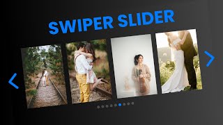 How to Use Swiper Slider For Your Website  Swiper Slider Tutorial [upl. by Grenville]