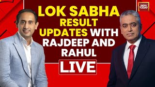 Lok Sabha Results LIVE  Rajdeep And Rahul Debate Over Early Trends  Lok Sabha Votes Counting LIVE [upl. by Datnow405]