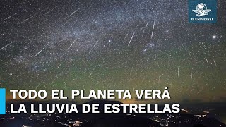 Despide el año con una lluvia de estrellas ¿cuándo y dónde verla [upl. by Cory904]