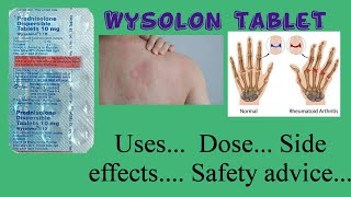 Wysolon tablet use in hindi  prednisolone tablet use in hindi [upl. by Iteerp]