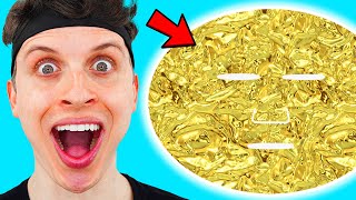 I Made A 24K Gold Face Mask [upl. by Adnerad]