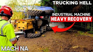 20Ton Flipped Digger Heavy Recovery  Trucking Hell  S6E13  MachinaOfficial [upl. by Talanian483]