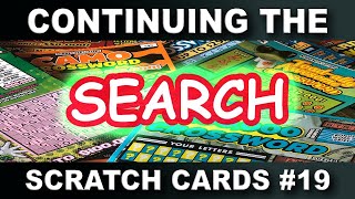 The Search Continues  Five Crossword Scratch Cards 19 [upl. by Aryad981]