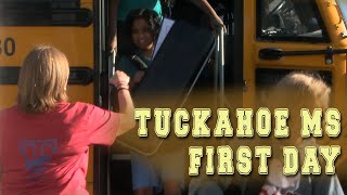 Tuckahoe MS First Day [upl. by Natsyrt]