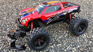 Traxxas XMAXX 8s Unboxing and Bashing Review [upl. by Ihsakat914]