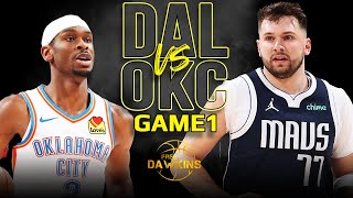 Dallas Mavericks vs OKC Thunder Game 1 Full Highlights  2024 WCSF  FreeDawkins [upl. by Yeliac]