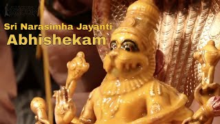 Sri Narasimha Jayanti 2015  Abhishekam [upl. by Yenreit]