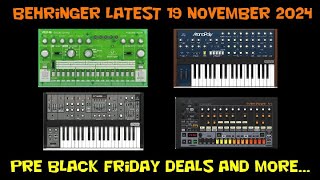 Latest Behringer News 19 November 2024 [upl. by Ballou]