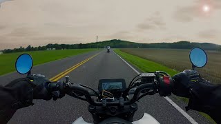 2023 Honda Grom On Farm Backroads [upl. by Kassi]