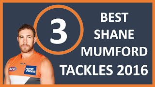 Shane Mumfords Hardest Tackles of 2016 [upl. by Roane]