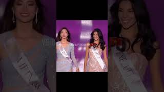 Chánh cung Venezuela và màn catwalk xuất sắc cùng hoa hậu Lương Thùy Linh năm đó tại Miss World 2019 [upl. by Rodoeht]