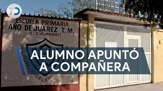 Alumno disparó en primaria alumna perdió el conocimiento [upl. by Elberta]