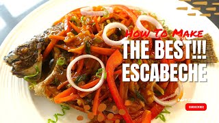 Escabecheng Isda l Fish Escabeche  Filipino Cuisine  Cooking Philippines [upl. by Yrffoeg]