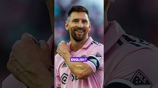 Lionel Messi Speaking English [upl. by Akiemat]