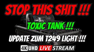 WOT Console  TOXIC TANK  Update zum Vigilante T249 Gatling DRECK  PS5 Pro [upl. by Atenaz501]