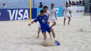 Italy v Iran  FIFA Beach Soccer World Cup 2017  Match Highlights [upl. by Uah]