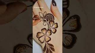 Arabic stylish mehndi design 😍  mehndi design henna mehndi mehndidesign viralvideo [upl. by Nitneuq]