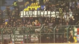 Ultras Catania contro Giugliano 26112023  Serie C [upl. by Leak]